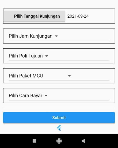 Android application JaKePPO RSUD Pademangan screenshort