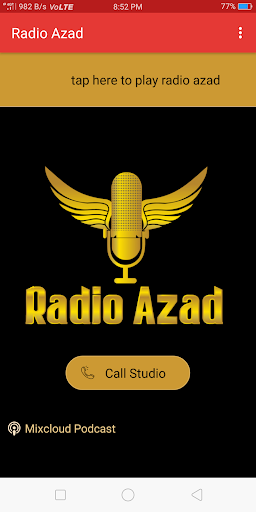 Android application Radio Azad screenshort