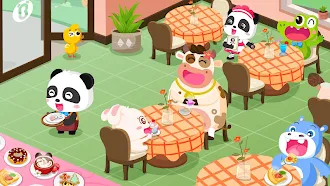 Game screenshot Лето маленькой панды: кафе apk download