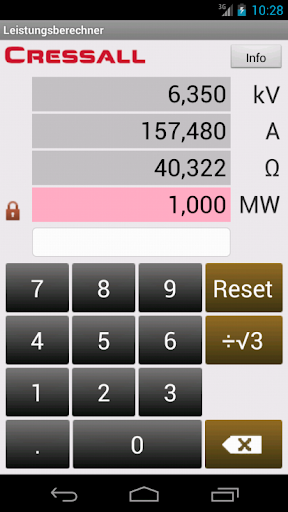 Ohm Gesetz Rechner
