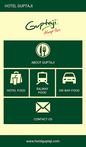 Android application Hotel Guptaji screenshort