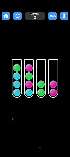 Ball Sort - Puzzle Screen 3