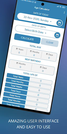 Age Calculator by Date of Birth - Find my Age