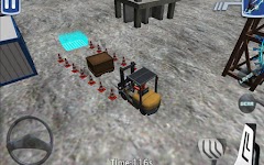 screenshot of Forklift madness 3D simulator