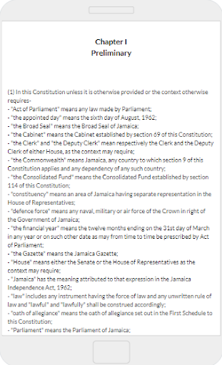 Constitution of Jamaica