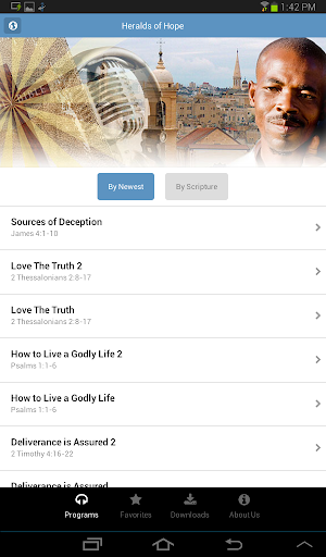 App screenshot
