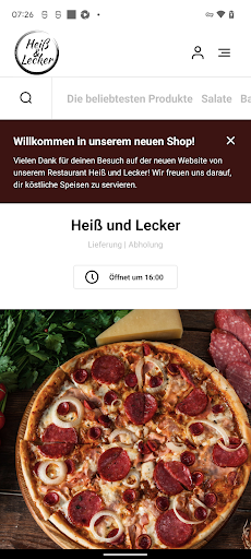 Android application Heiß und Lecker screenshort