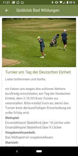Golfclub Bad Wildungen Screen 2