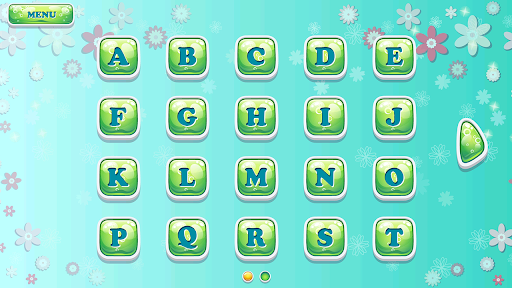 Screenshot of Numbers, ABC, Spelling Tracing