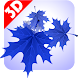 3D Maple Leaves Wallpape