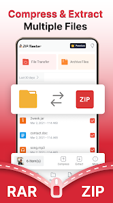 Ekstrak Rar Dan Zip, Zip File 1.2.0 APK + Mod (Unlimited money) untuk android