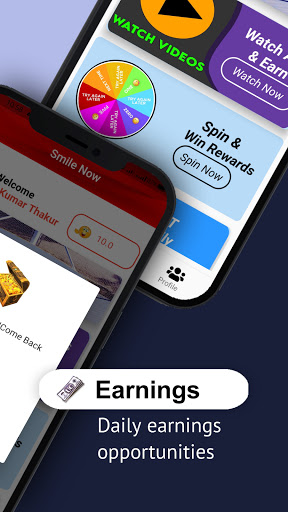 Smile Now - Win Diamonds, UC, credits  Earn Money