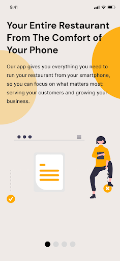 Android application Dishi Restaurant screenshort