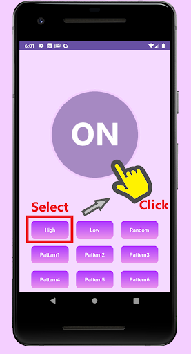 Android application Strong Vibrator -Pro- screenshort