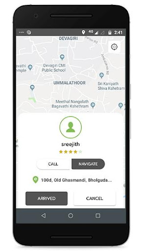 e-yana Driver Screen 3