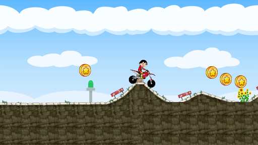 Android application Motocross Dirt Bike Ryan Games screenshort