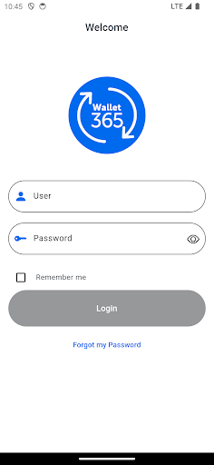 Android application Wallet365 screenshort