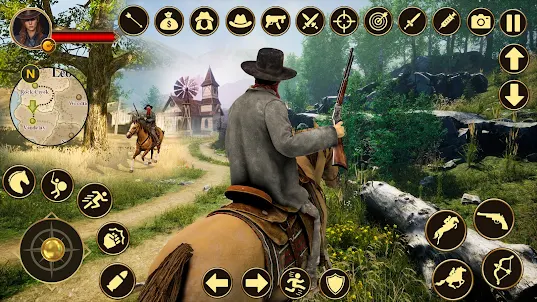 West Cowboy Games Horse Riding