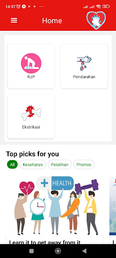 Android application Behade screenshort