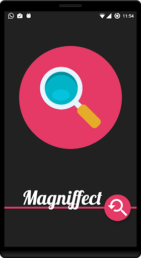 Android application Magniffect Old deprecated screenshort