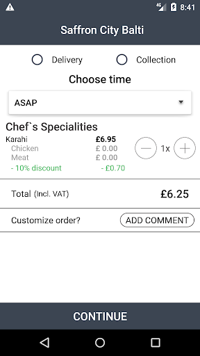 Saffron City Balti Cardiff Screenshot 3 - AppWisp.com