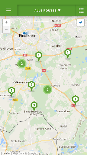Android application De Groote Heide screenshort