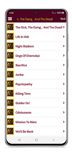 Megadeth Lyrics & Wallpapers Screen 3