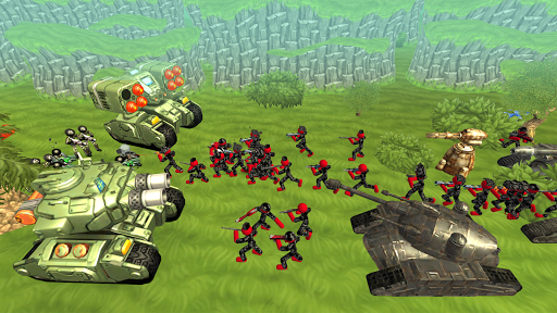 Stickman Tank Battle Simulator screenshots 3