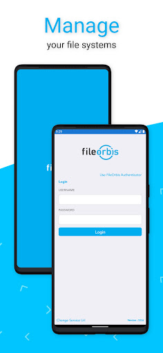 Android application FileOrbis screenshort
