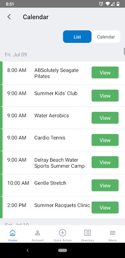 The Seagate Clubs Screen 3
