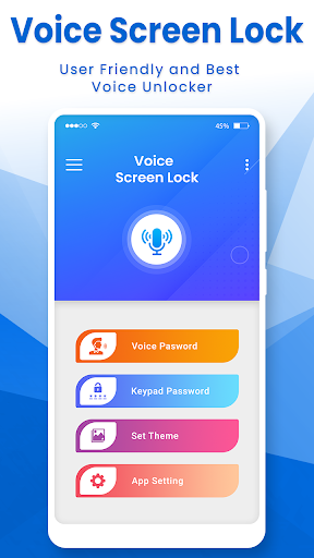 Android application Voice Screen Lock screenshort