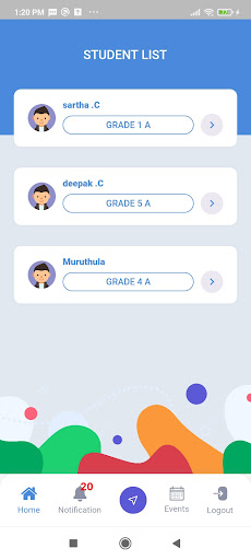 Sprout Educational Institution Screen 2