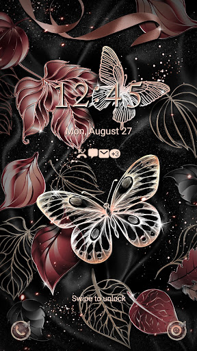 Rose Gold Maple - Wallpaper Screen 2