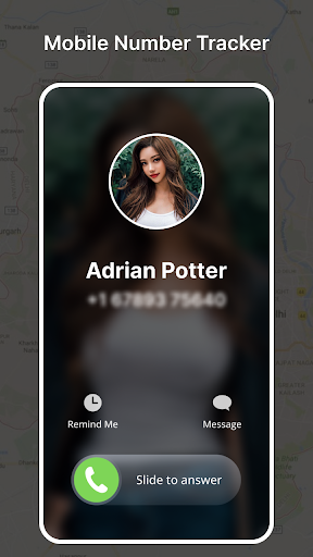 Android application Live Mobile Number Location screenshort