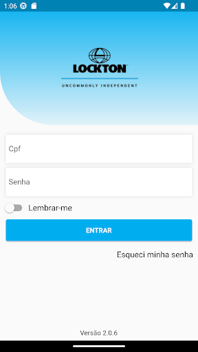 Android application Portal de Benefícios Lockton screenshort
