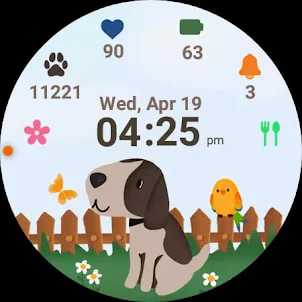 Dog Watch Face Animated