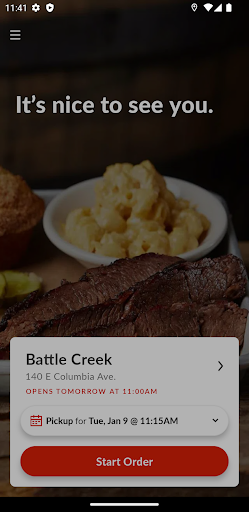 Android application Finley's Grill And Smokehouse screenshort
