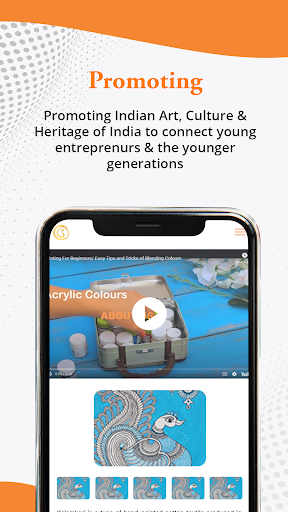 Android application CharanSparsh screenshort