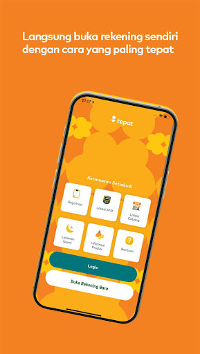 Android application Tepat Mobile screenshort
