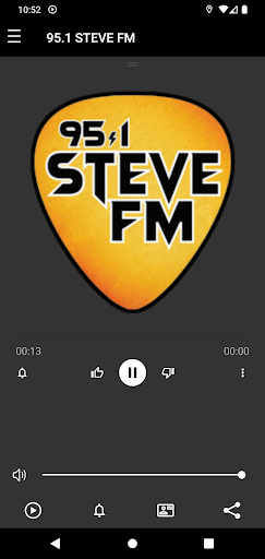 Android application Steve FM screenshort