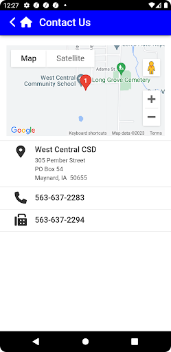 West Central CSD Screen 3