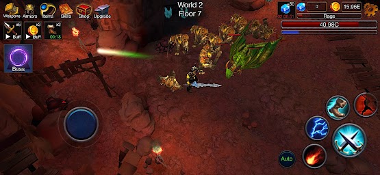 Dungeon Clash - 3D Idle RPG | Offline AFK Crawler