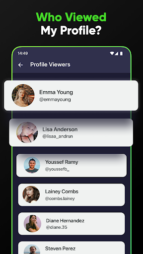 Android application Profile Viewers for Instagram screenshort