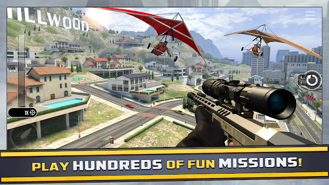 #3. Pure Sniper: City Gun Shooting (Android) By: Miniclip.com