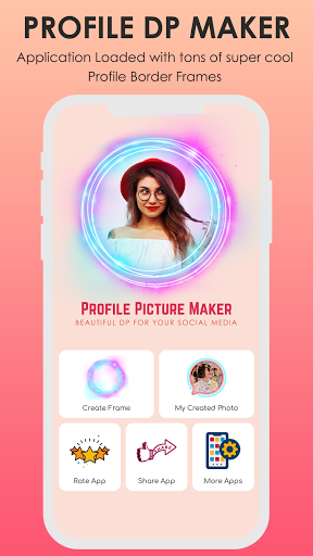 Android application Profile Picture Border Frame screenshort