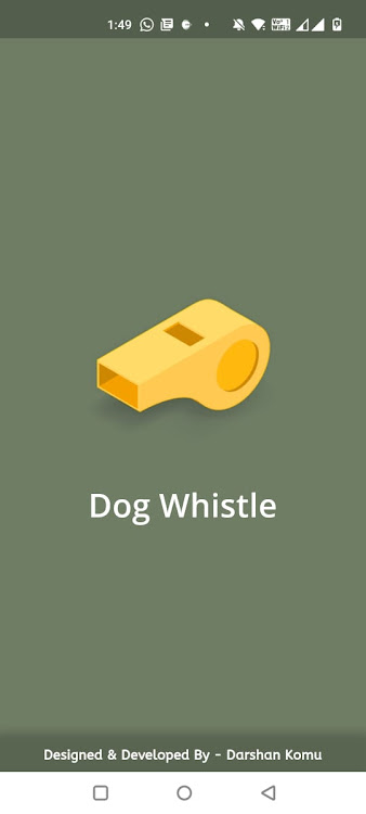 Dog Whistle - 1.0.0 - (Android)