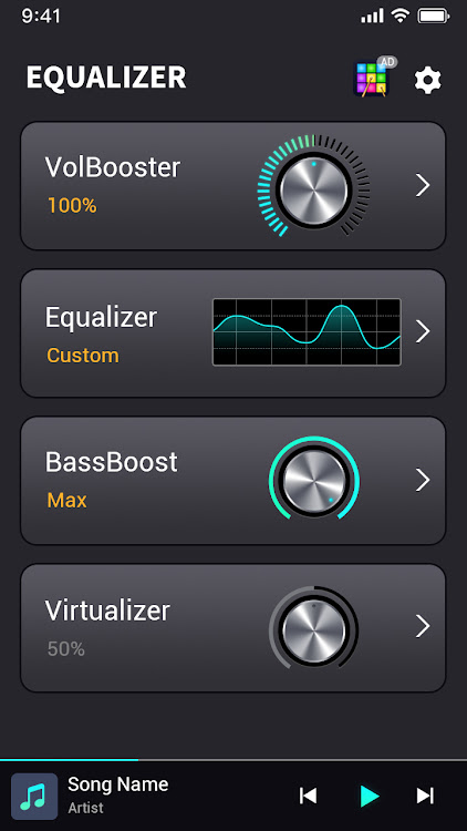 Volume & Bass Boost Equalizer - 1.1.5 - (Android)