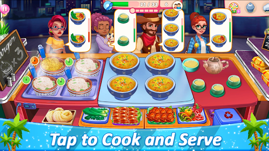 Cooking Story Madness Mod APK 2022 [Unlimited Money/Gold/Ammo] 2