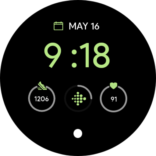 Pixel Face - Wear OS 3 logo