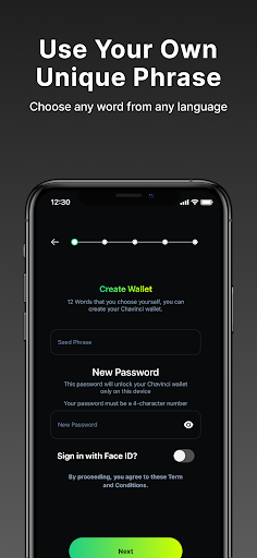 Cha Wallet Screen 3